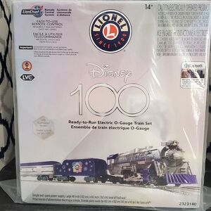 Lionel Disney 100 Electric Train Set